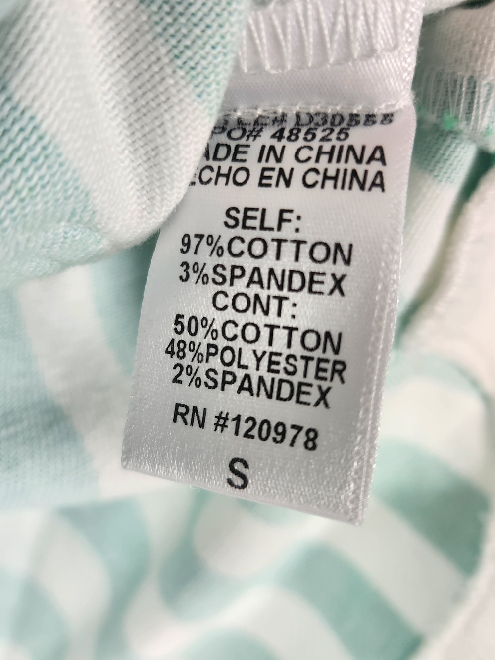 entro Anthropologie Sz S Green & White Striped Button-Front Denim Sundress - Picture 5 of 5